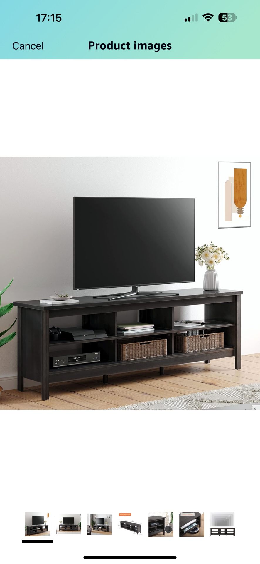 Avant-garde Television unit New is ready to be assembled.