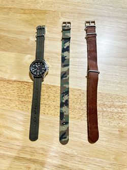 TIMEX and END. Collab ‘TIMEPIECE PROJECT .01’ WATCH Stainless Steel black face