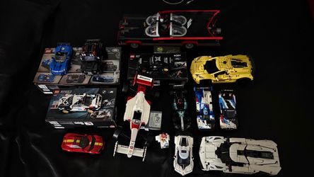 10 Lego Sets (Mostly Speed Champions)