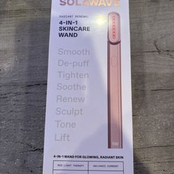 Rose Gold Solawave 4 In One Skincare Wand 