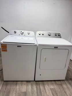 Maytag washer and dryer gas laundry set