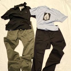 Boys Vans Waist 28 and Shirts YL