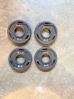 Cap weight plates