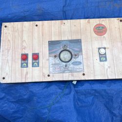 World Class Bowling Arcade Video Game Control Panel With Track Ball 