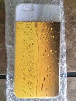 iPhone 6 Glass Of Beer Clear Case