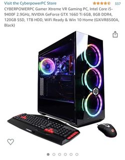 Cyber power PC W/ Razer Naga Mouse & Monitor READY FOR PICK UP
