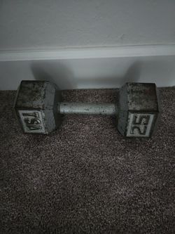 25 Pound Dumbell