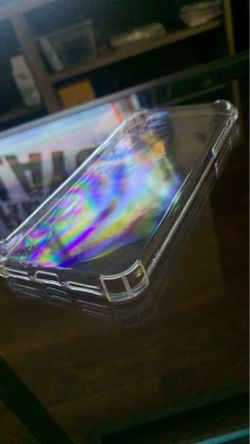 iPhone X case and tempered glass $15