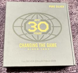 UFC 30 Anniversary Silver Proof 1oz