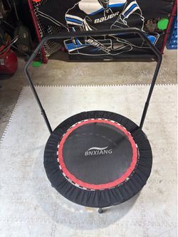 Workout trampoline