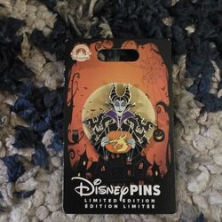 Maleficent Halloween Disney Pin