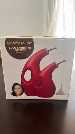 Rachel Ray Evoo & Vinegar Bottles