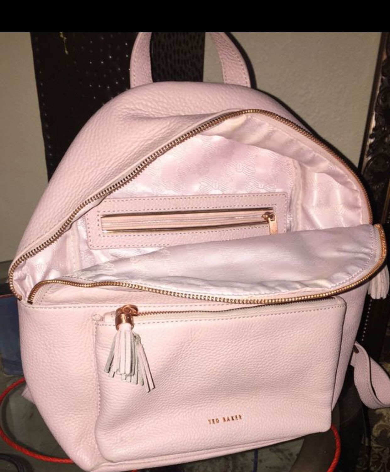 Ted Baker backpack Pink nude used