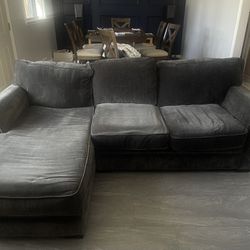 Sofa Couch with Chaise 