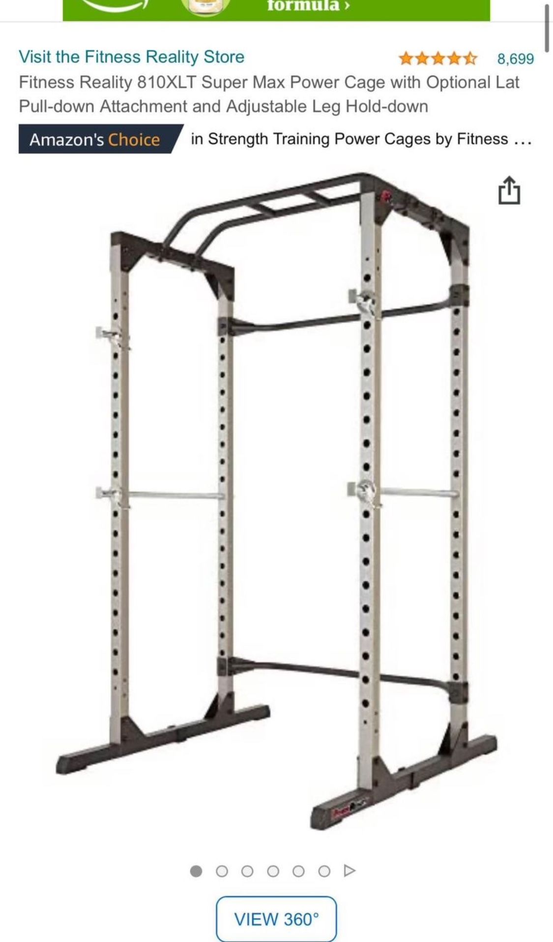 Power cage squat rack - new in box