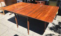 #30154 Vintage Cherry Gate-Leg Drop-Leaf (29” x 46”, expands to 75” x 46”) Dining Table
