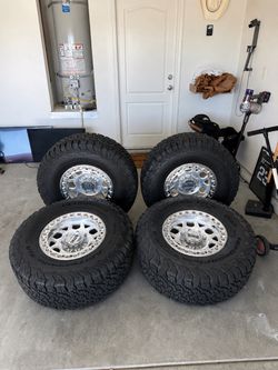 KMC Beadlock Wheels with BFGoodrich All-Terrain Tires – Set of 4