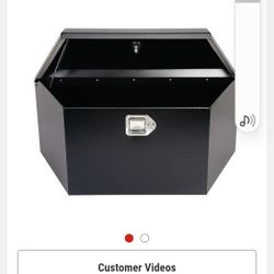 Haul Master Steel Trailer Tounge Box 