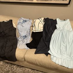 Women Dresses - Calvin Klein And White/black House 