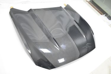 Real Carbon Fiber Hood Fits Mustang 2015-2023 GT EcoBoost V6