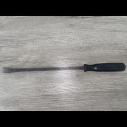 Snap On Tools SPB18 Black 18" Pry Bar Hard Handle Made in USA Vintage Inches