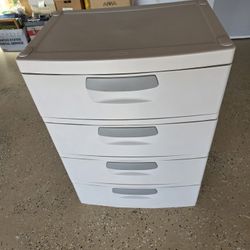 Storage Chest.  Good Condition.  ( 25.5" Wide x  18" Deep x  35" Tall ).
