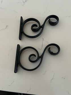New fancy curtain rods