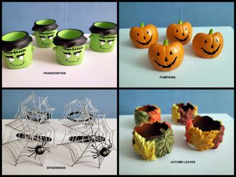 Assorted Napkin Ring Sets - price per set- p/u in Gilbert