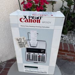 Calculator with printer with the thorough semen check function Semi New