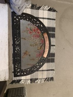 Door Mat W/ Changeable Themes