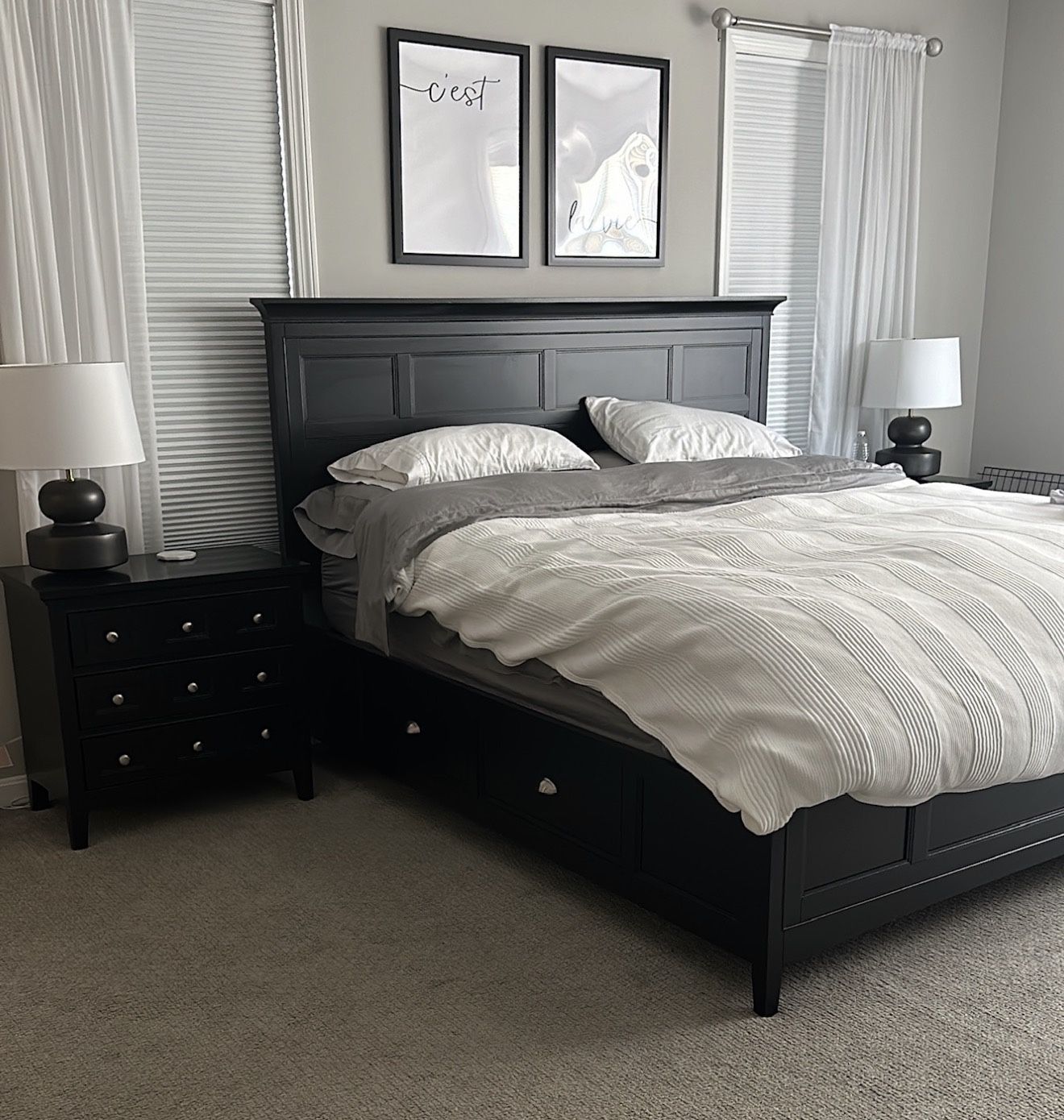 Like New king bedroom set
