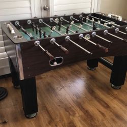 Wooden Foosball Table