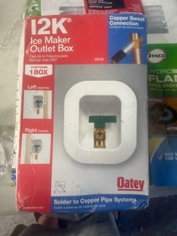 Oatey I2K Ice Maker Outlet Box