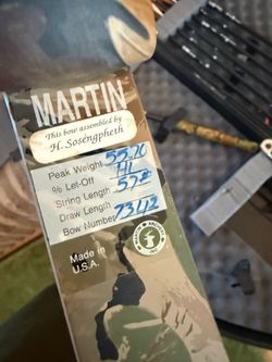 Jaguar Martin pro series bow
