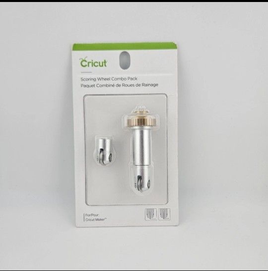 Cricut Scoring Wheel Combo Pack Tool - 2 Piece For Cricut Maker Machine New
