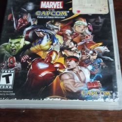 Marvel Vs Capcom 3 PS3 Replacement Video Game Case 
