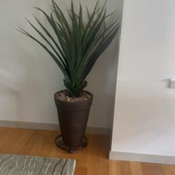 Set of two Large Fake Plants