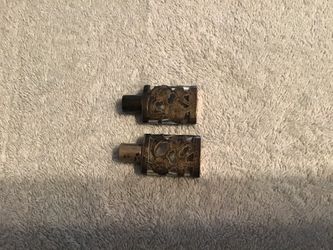 Vintage Sterling Silver & Glass Perfume Bottles From Mexico 