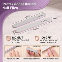 New Set of 60 nail files