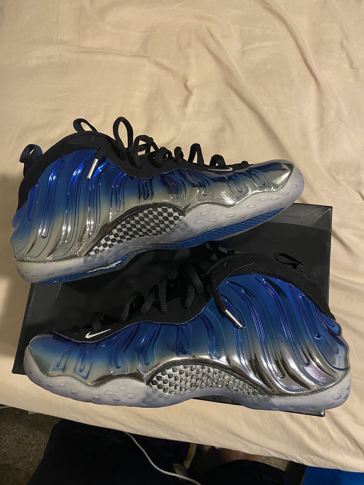Blue Mirror Foamposites