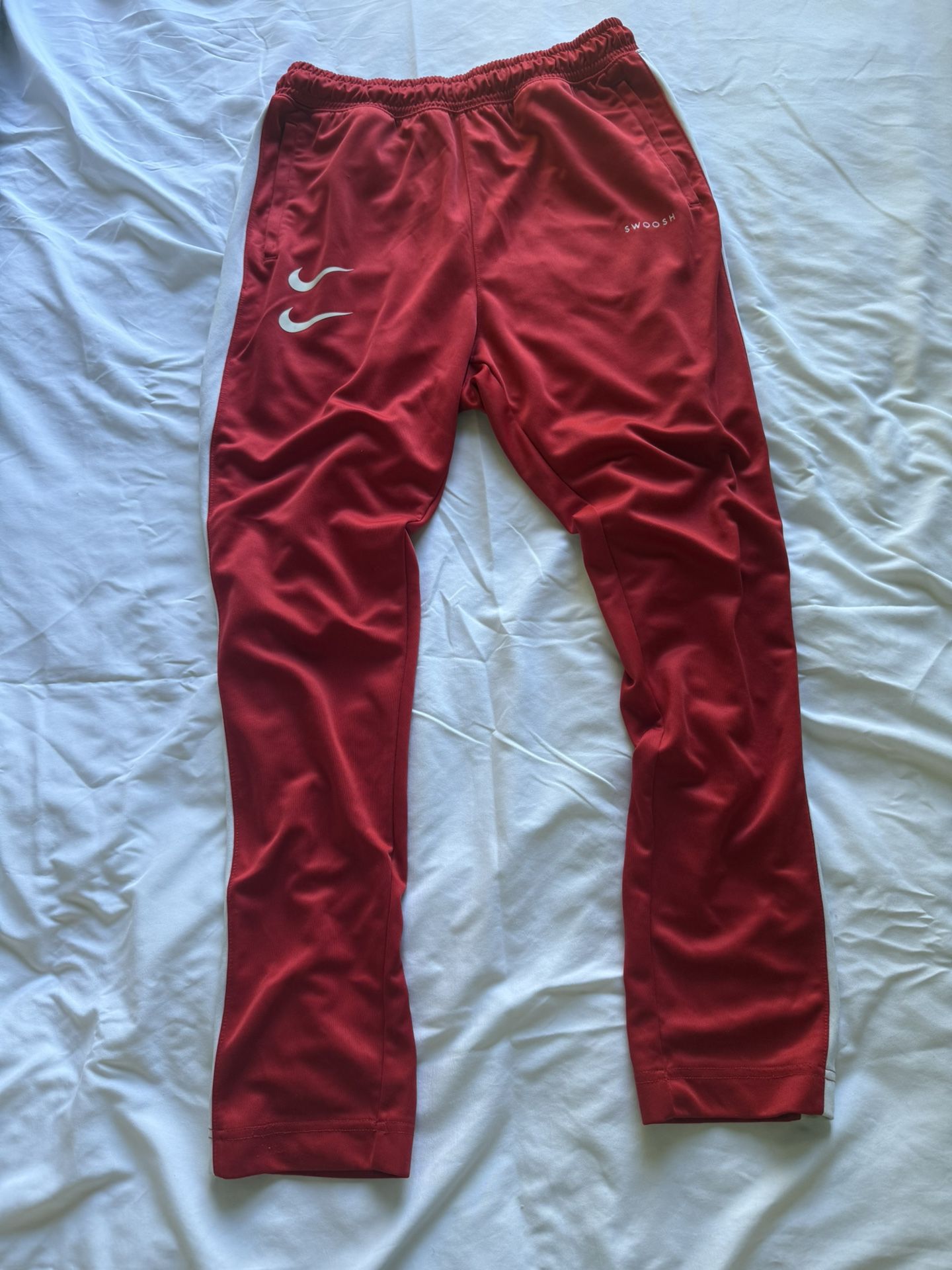 Nike Red Double Swoosh Pants