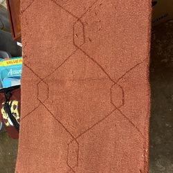 Wool rug indoor door mat