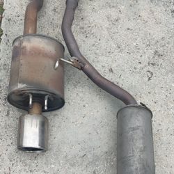 Civic Si Stock Exhaust 