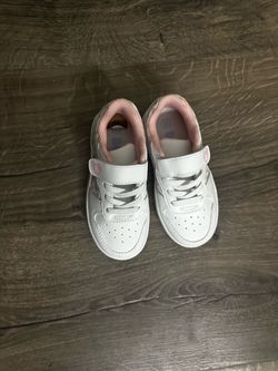 White and Pink Bluey Sneakers