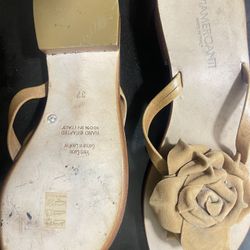 Monolo Blahnik Leather Sandals 