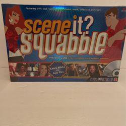 Scene It Squabble DVD Trivia Party Board 