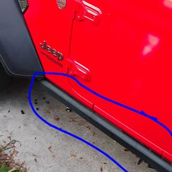 2019 Rubicon JL
 Rock Slider