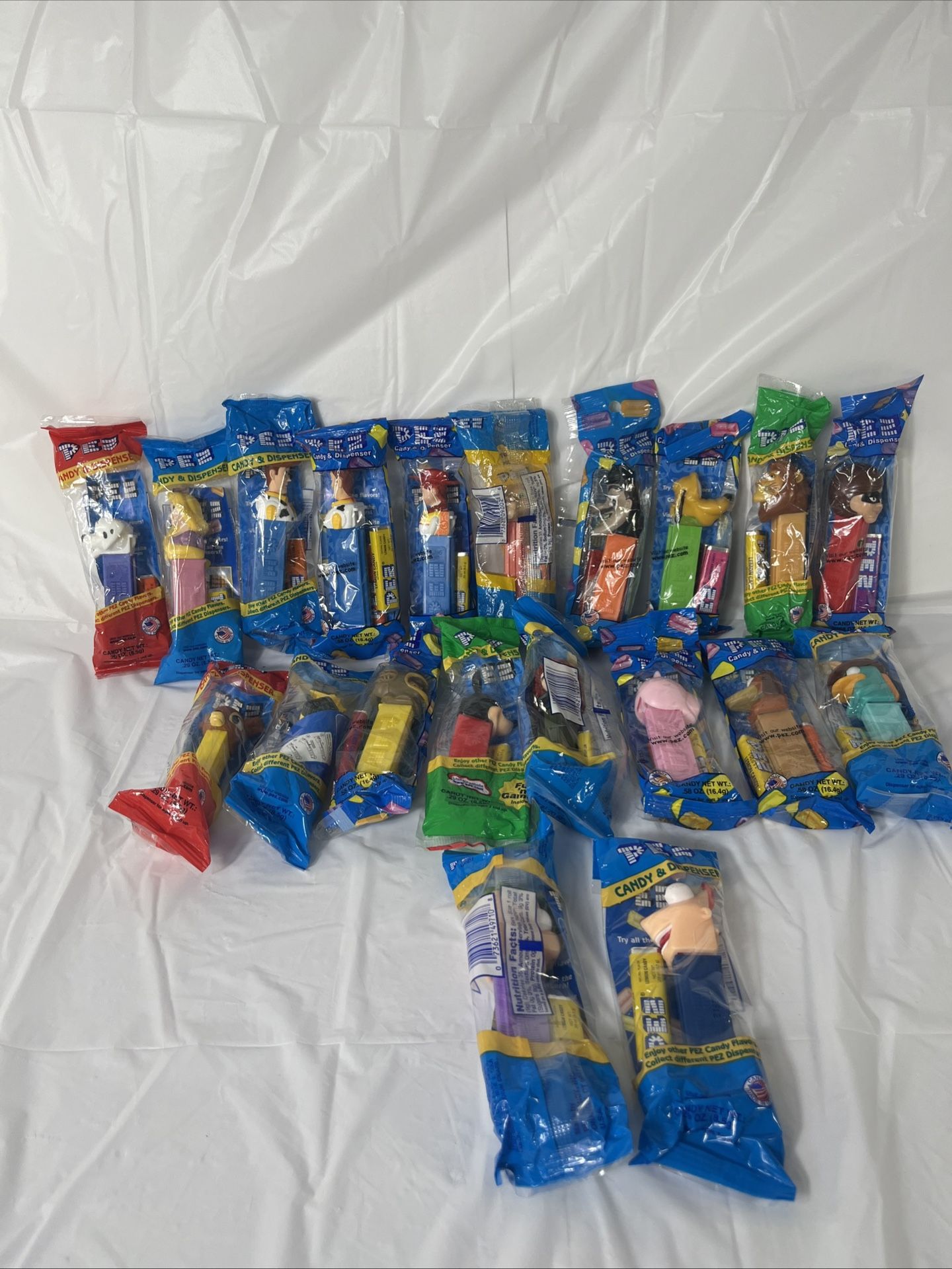 Pez Disney’s Candy Dispensers Lot Of 20 New