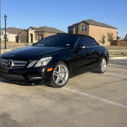 2013 E550 Convertible 