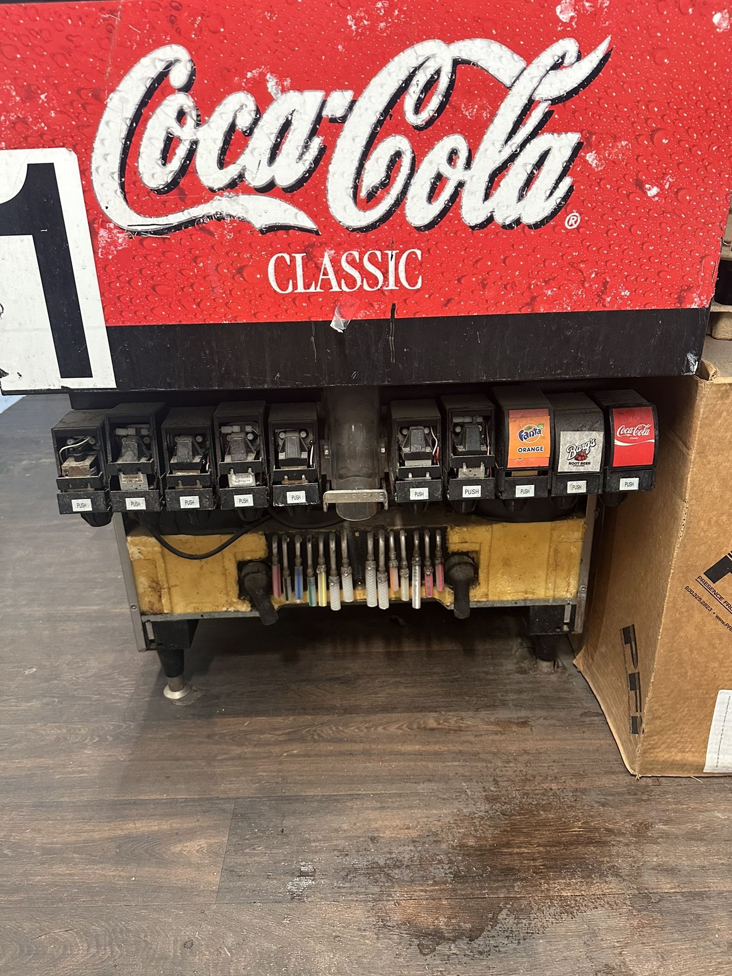 Commercial Fountain Drink Station